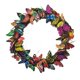 thumbnail image 4 of Corona de primavera artificial redonda para decoración del hogar, flores decorativas para colgar en la pared. 10CM, 4 of 9