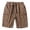 Khaki, variant on LiuXxxx Men's Corduroy Loose Workwear with and Oversized Casual Shorts Black XL