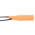 thumbnail image 3 of Collar mordedor de silicona para bebé, 5 colores, juguetes para la dentición, cuidado dental infantil, color naranja, 3 of 10