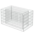 thumbnail image 3 of vidaXL Gabion Raised Bed Galvanized Steel 35.4"x19.7"x19.7", 3 of 8