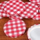 thumbnail image 3 of 10 tapas de tarro de masón a cuadros para tarros de boca ancha, tapas de enlatado regulares, tarros de comida de boca ancha, tapas de enlatado, tapa de contenedor de miel regular, 3 of 7