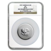2007 Australia 5 oz Silver Year of the Pig MS-69 NGC
