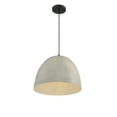 thumbnail image 5 of Trade Winds Carson Concrete Pendant Light in Matte Black, 5 of 6