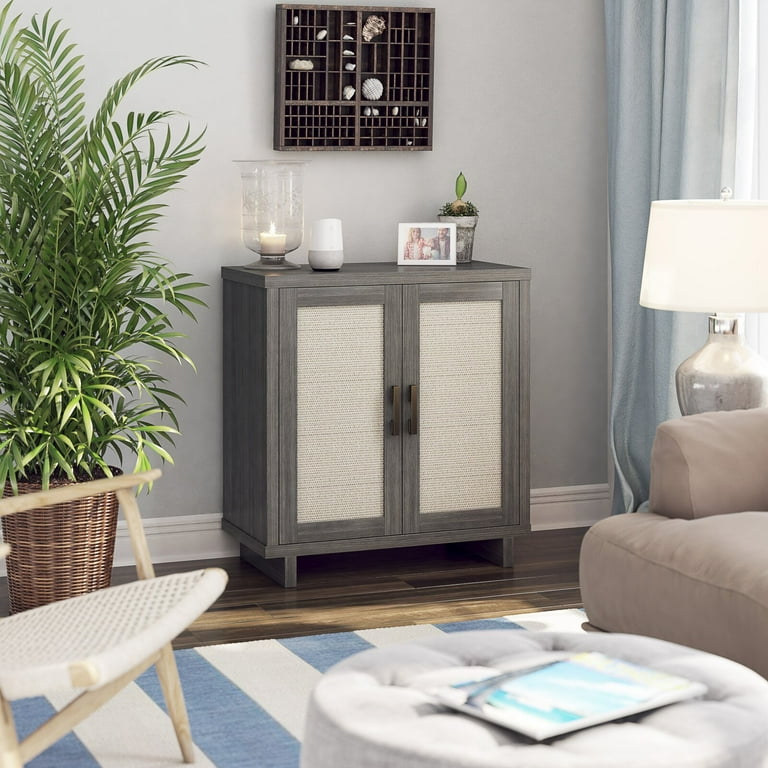 Xander 2 Door Accent Cabinet Number of Interior Shelves 3 Overall 32 H x 30 W x 15.5 D