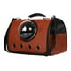 thumbnail image 5 of Transporte para mascotas al aire libre, bolsa de transporte portátil para marrón Zulema portador de salida de cachorro gato, 5 of 8