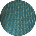 thumbnail image 1 of Ahgly Company Machine Washable Indoor Round Transitional Charcoal Blue Area Rugs, 8' Round, 1 of 7