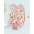 thumbnail image 3 of Bagilaanoe Toddler Baby Girl One-Piece Swimsuit Flower Print Sleeveless Swimwear 18M 24M 3T 4T 5T 6T Kids Ruffle Bathing Suit, 3 of 8