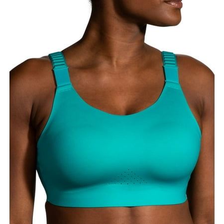 Women's Brooks 350086 Dare Scoopback 2.0 DriLayer Sports Bra (Nile Green/Mint 34A/B)