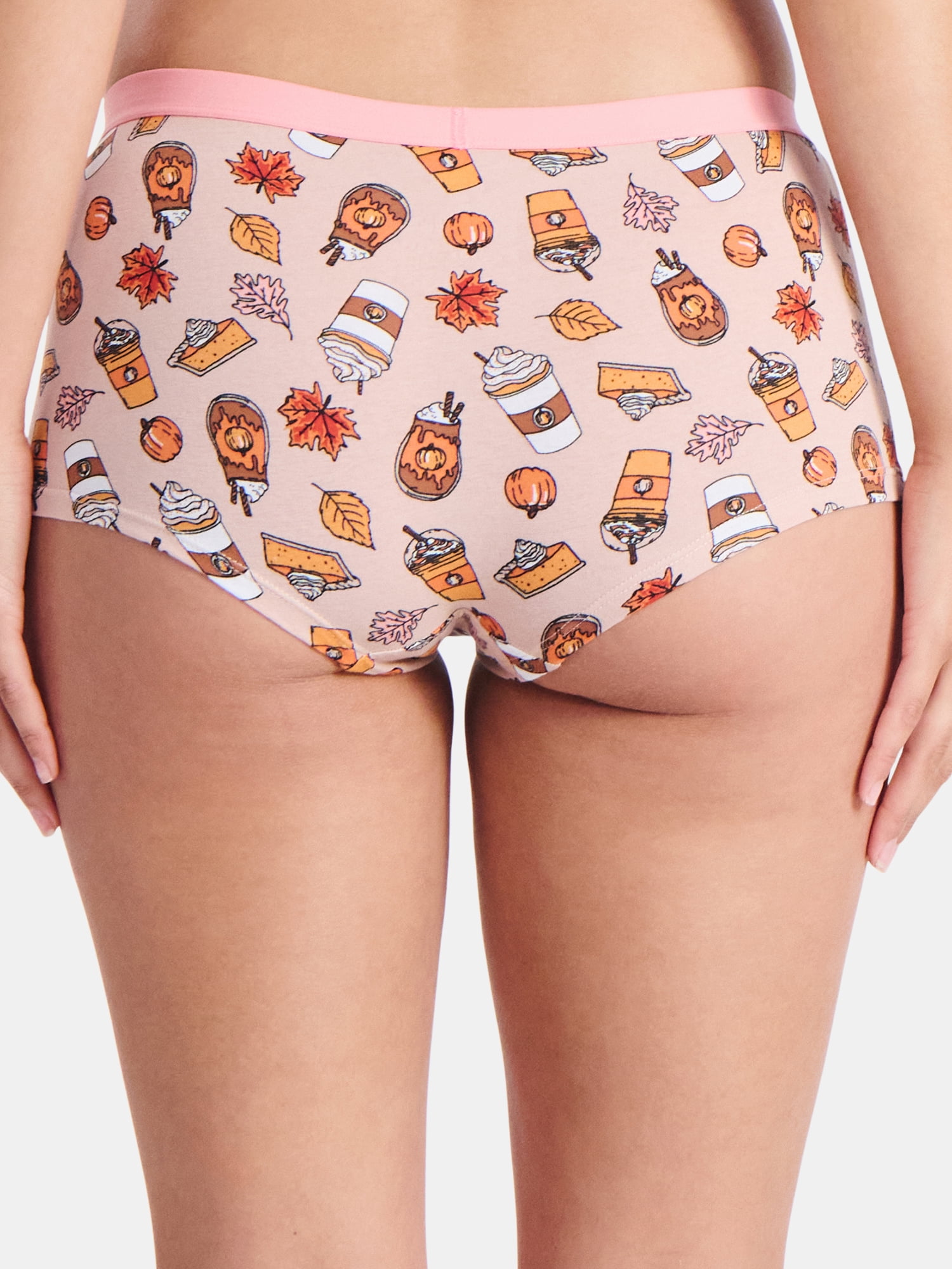 Way to Celebrate Women's Boyshort Panties, 3-Pack, Sizes S-XXL