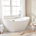 thumbnail image 3 of Vanity Art 71" x 32" Acrylic Freestanding Bathtub, 3 of 7