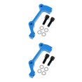 thumbnail image 4 of Guardoinrt Durable Bicycle Bike Disc Brake Mount Adapter Reliable Caliper PM to IS Conversion Blue Front 2Set, 4 of 6