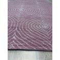thumbnail image 4 of EORC Pink Hand-Tufted Wool Contemporary Spring Rug, 5' x 8'-Color:Pink,Material:Wool, 4 of 4
