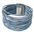 thumbnail image 4 of Pulsera para mujer fácil de usar, brazalete de moda, duradero, accesorios para atuendos con De color azul, 4 of 9