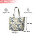 thumbnail image 4 of Pioneer Flower Floral Print Pattern Travel Tote Bags for Women Carry On,Large Weekender Bags for Women Travel,Multi Functional Duffle Bag for Work,Shopping,Sports, 4 of 5