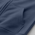 thumbnail image 7 of Zip Up Hoodie for Girls Long Sleeve Cotton Sweatshirt Jackets Solid Color,Full Zip Hoodie Jacket,Girls Sweatshirt,Front Pockets,Casual,Loose,Girls 2-13 Years,Daiy Wear, 7 of 7