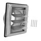 thumbnail image 3 of Cubierta de ventilación para secadora de 4 pulgadas con persianas exteriores de malla, cubierta de ventilación metálica para conductos de aire, ideal, 3 of 9