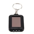 thumbnail image 3 of Energía solar 3 luz LED antorcha eléctrica llavero accesorio negro, 3 of 5