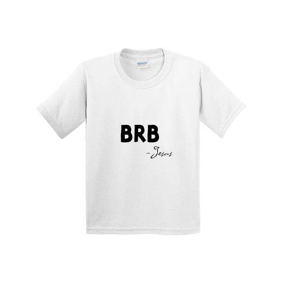 Inktastic Easter Brb Jesus Youth T-Shirt