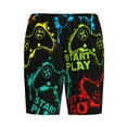 thumbnail image 4 of Naloa Play Game Start Men's Short Pajama Pants, Lounge Comfort Shorts with Elasticized Waistband and Side Pockets - 3X-Large, 4 of 9