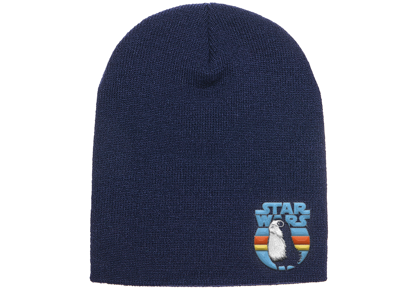 Last Jedi Retro Porg Beanie Beanie Navy 