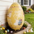 thumbnail image 2 of Home Decor Large 47.2" Inflatable Easter Eggs - Giant Colorful Outdoor Easter Decorations, Blow Up Pvc Eggs For Lawn, Garden, Yard, Spring Party & Indoor/Outdoor Use, 2 of 3