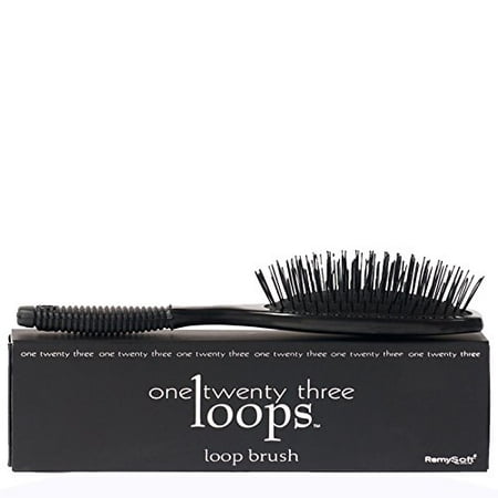 remysoft one twenty three loops - loop brush - safe for hair extensions, weaves and (Best Brush For Synthetic Wigs)