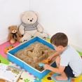 thumbnail image 5 of Kids Sandbox Tray Play Mat Foldable Sand Tray Tear Resistant Non Woven Fabric for Children Sensory Play, 5 of 7