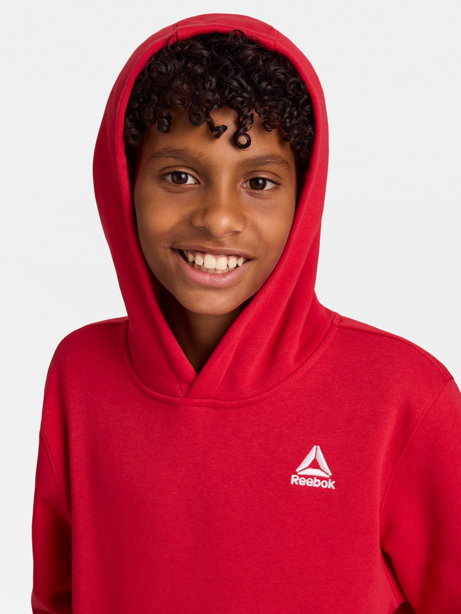 Reebok Boy's Athletic Game Day Fleece Pullover Hoodie, Sizes 4-18