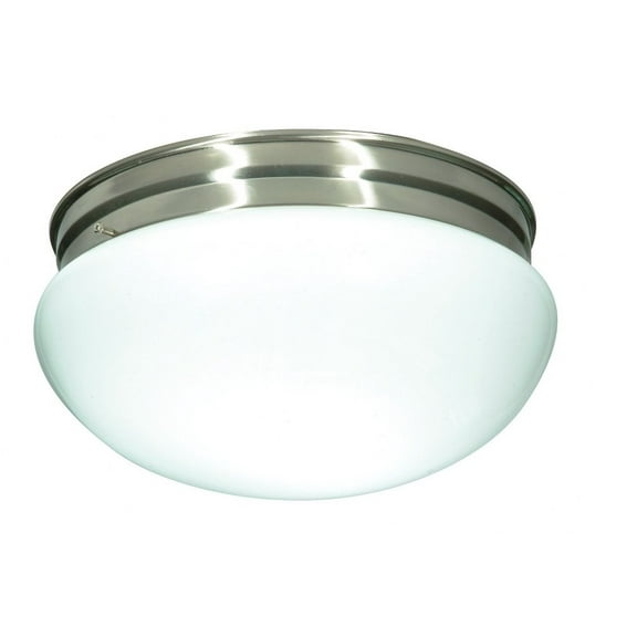 SF76/605-Nuvo Lighting-Two Light Large Flush Mount-12 Inches Wide by 6 Inches High