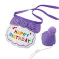 thumbnail image 1 of Gorro Babero de Cumpleaños EZLIFE Para Mascotas Gatos y Perros Decoración Fiesta, 1 of 7