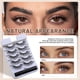 thumbnail image 5 of Kit de pestañas postizas BS-MALL Style03 Wispy de aspecto natural, 5 of 6