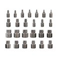 thumbnail image 1 of Scienceny 25x Extractor de tornillos dañados Mango hexagonal para quitar tornillos de tuercas rotas Artesanía Plata, 1 of 1