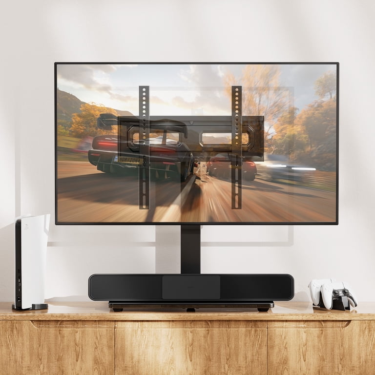 MountFTV Universal Tabletop TV Stand, 32–65 Inch, Swivel photo 8