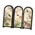 thumbnail image 2 of jifeng Chinese Design Mini Screen Ornament 3 Panel Divider for Fireplace Countertop A, 2 of 9
