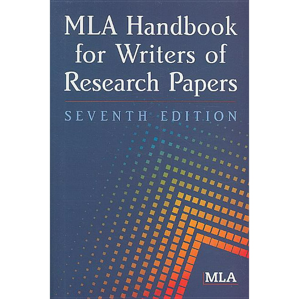mla handbook for writers of research papers latest edition