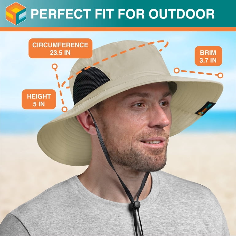 Sun Hats for Women, Waterproof Wide Brim Bucket Hat, UPF 50+  display picture 2