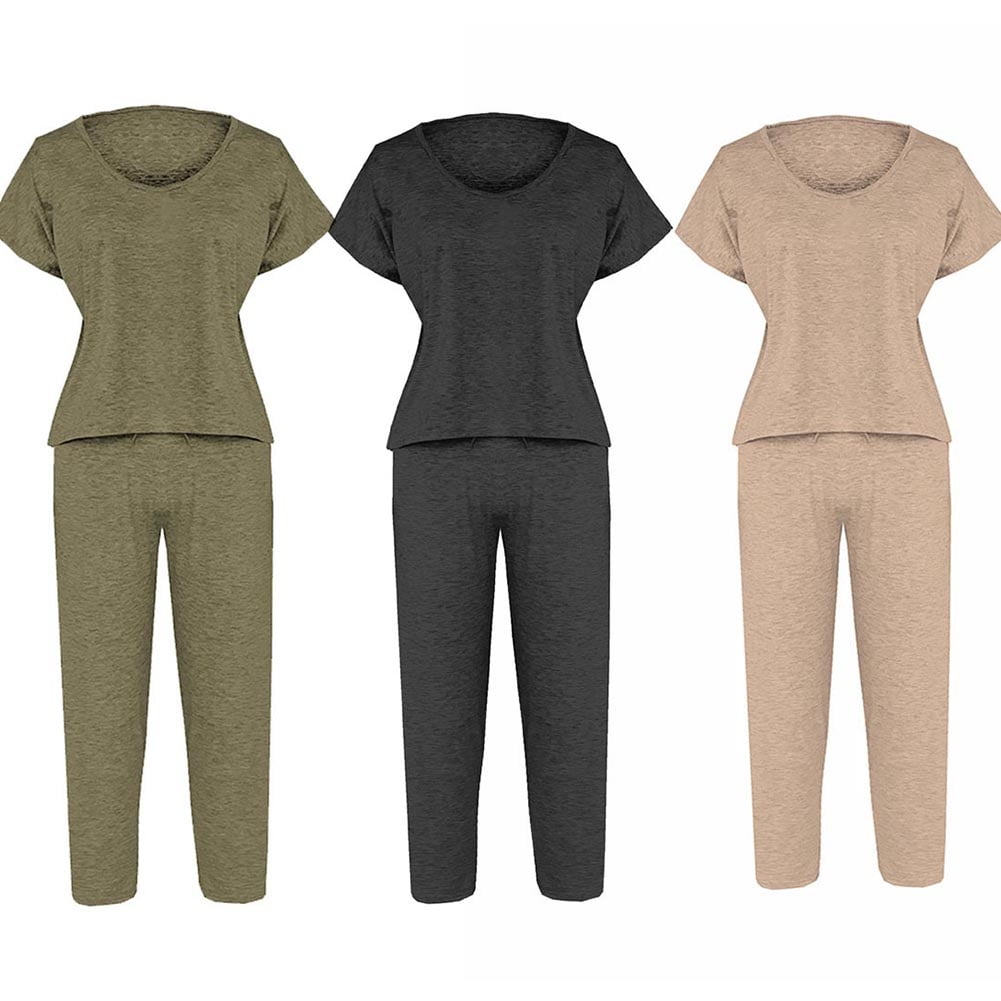 short sleeve jogging suit