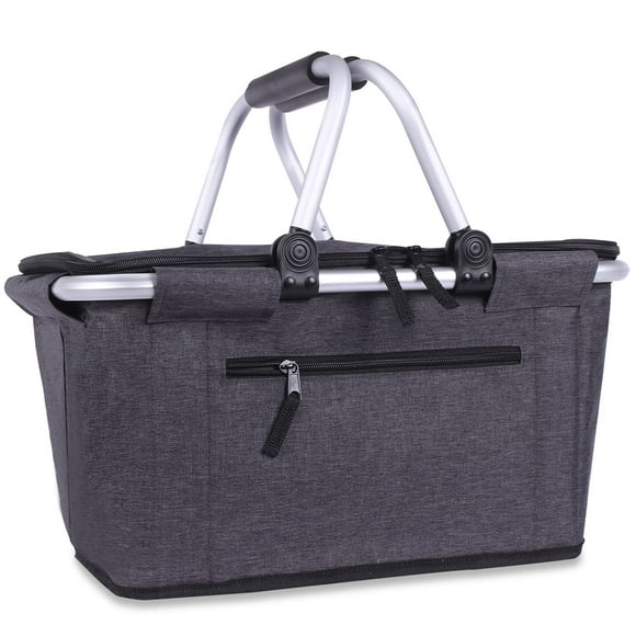 Cesta de Picnic SIYUAN Plegable Tipo Mercado Aislada 27L