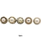 thumbnail image 5 of Wosthever 30 piezas camisa suéter vástago botón reemplazo ropa abrigo botones de Metal broche Pin gemelos insignia accesorios de costura Tela de costura y artesanía Perla/54-58, 5 of 6