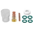thumbnail image 4 of 8Pcs Kit Torch TIG Welding Stubby Gas Lens #12 Torch Cup O Rings For WP-17/18/26, 4 of 11