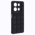 thumbnail image 3 of For Transsion Infinix Note 30 4G/30 5G Slim TPU Case Down Jacket Anti-Scratch Phone Cover - Black, 3 of 5