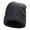 Charcoal, variant on Big Size Reversible Micro Fleece Cap - Black XL-3XL