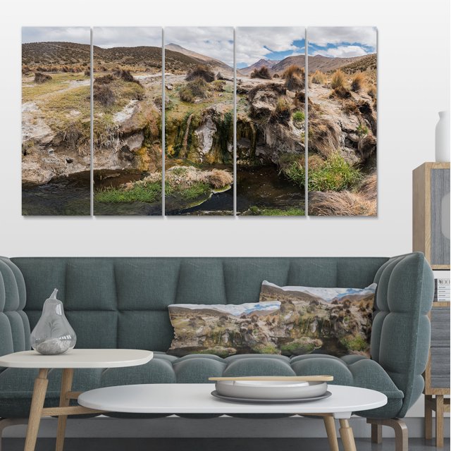 Fumaroles Altipano Geothermal Area - Landscape Print Wall Artwork