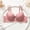 005Pink, variant on Women's Solid Color Underwire Push Up Bra Lace Splice Scalloped Edge Thin Padded Bra Breathable Comfort Sexy Daily Bras