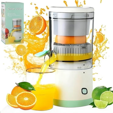 Petyoung Electric Citrus Juicer Rechargeable Juice Squeezer Machine for Citrus Orange Lime Grape,Easy to Clean