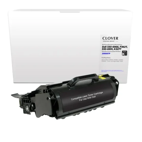Remanufactured Clover Imaging High Yield Toner Cartridge compatible with Dell 5230/5350/5530/5535