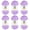 Lavender, variant on Big Twist Cozy Cub Yarn - Super Bulky (6) 100% Polyester Chenille Yarn, Soft & Plush for Knitting & Crochet Blankets, Hats, Scarves & Crafts, 241 yd / 7 oz Skein, 6 Pack