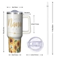 thumbnail image 2 of Wonderful Nana Gifts from Grandson - 40oz Double Wall Insulated Tumbler with Straw, Stainless Steel Travel Mug, Perfect Christmas Birthday Gift for Women, 2 of 5