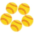 thumbnail image 1 of 5Pcs PU Sponge Training Ball Training Softballs Teenager Players Training Balls, 1 of 1