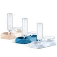 thumbnail image 2 of Cat Bowl Dog Water Feeder Bowl Pet Food Bowl Water Dispenser Feeder Bottle - White, 2 of 4